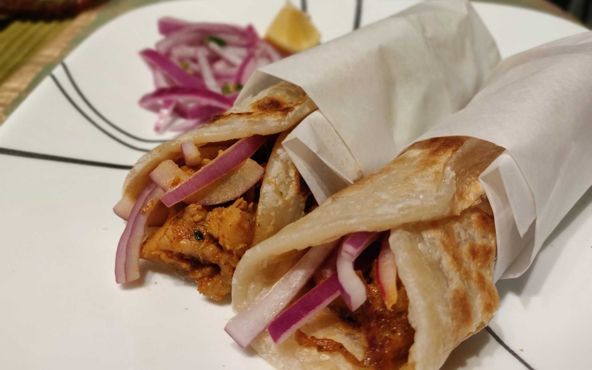 Kolkata Style Chicken Rolls